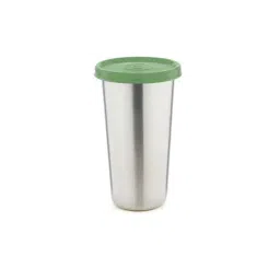 SignoraWare Green & Silver Steel Mini Tumbler for Food Storage (300 ml)-picture-44