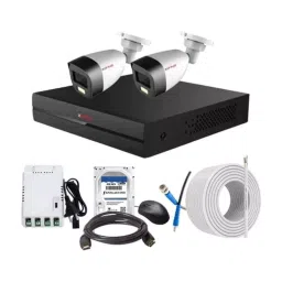 CP PLUS CCTV Combo Kit 2.4 MP Full Colour HD Audio Indoor & Outdoor with 4 Channel DVR, 2 Bullet Camera, 4 Channel SMPS, 70 m Copper Cable, 1 TB HDD & Connectors-image-91