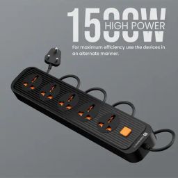 Portronics Black Multiplug Extension Board image 3