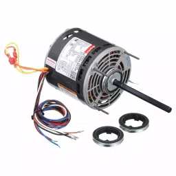 Dayton 1/3 HP Single Phase Stud Mount Direct Drive Blower Motor, 3M713-30