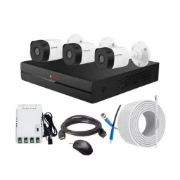 CP PLUS CCTV Combo Kit 2.4 MP Indoor & Outdoor with 4 Channel DVR, 3 Bullet Camera, 4 Channel SMPS, 70 m Copper Cable & Connectors-image-67