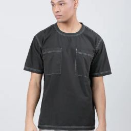 Bene Kleed Alpine Green Relaxed Fit Cotton Crew T-Shirt-picture-8