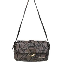 PELLE LUXUR Cedar Brown Animal Effect Small Shoulder Bag-image-94