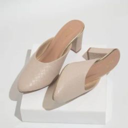 Inc.5 Women's Beige Mule Shoes-image-98