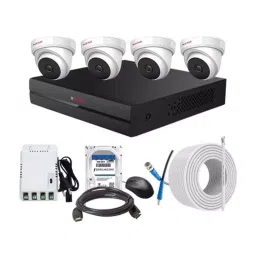 CP PLUS CCTV Combo Kit 2.4 MP Indoor & Outdoor with 4 Channel DVR, 4 Dome Camera, 4 Channel SMPS, 70 m Copper Cable, 2TB HDD & Connectors-image-74
