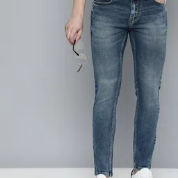 Mast & Harbour Men Slim Fit Light Fade Stretchable Jeans-picture-23