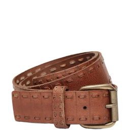 Art N Vintage Brown Leather Waist Belt For Men-image-19
