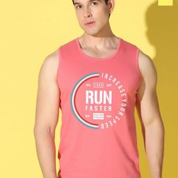 WOOSTRO Pack Of 2 Printed Combed Cotton Gym Vests -VWS26(RUN PEACH)(98 YELLOW)-image-34