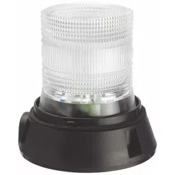 RS PRO Flashing Beacon 12 V DC 24 V DC Surface Mount Incandescent Bulb, 235477-30
