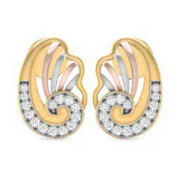 PC Jeweller Crohoore 22 kt Gold Earrings-image-92