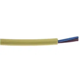 RS PRO 2 Core Power Cable, 0.75 mm Square, 1m, Yellow Thermoplastic Elastomers TPE Sheath, Coiled, 300/500 V, 2080201-image-95