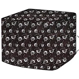 Kalra Magic Brown & White Printed Waterproof 1.5 Ton Window Air Conditioner Cover-image-82