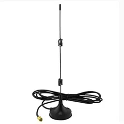 Trade Hub 6dBi Double Springy Rubber Duck Magnetic Antenna SMA Male Connector with 3m RG174 Cable-31