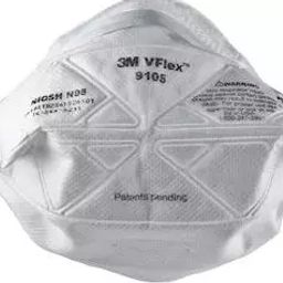 3M 9105 VFLEX White Dust Mask (Pack of 5)-11