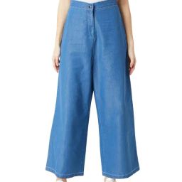 Miss Chase Blue High Rise Pants-image-59