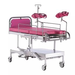 MEDITREES Obstetric Delivery Table 1828.8x685.8x609.6 mmSliding S.S. Douche Tray, MT/LT-124-2