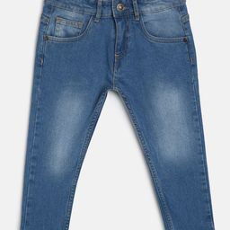 Etched Design Solid Jeans Pant - Midnight Blue-image-23