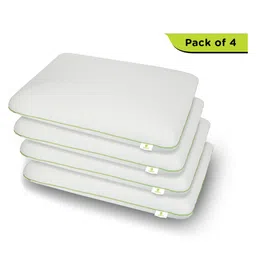 Cushows Memory Foam Contour Cervical Pillow For Relief From Neck Pain For Side Sleepers WithLarge Size PACK OF 4 White-picture-47