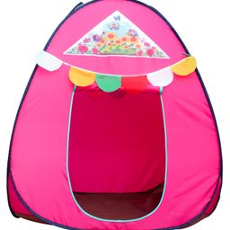 Homecute Igloo Type Foldable Popup Kid's Play Tent House - Pink-27
