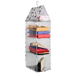 prettykrafts White & Blue Reusable Multi-Utility Organisers-7