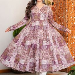 Emaira Women Printed Regular Pure Cotton Kurta with Palazzos-35