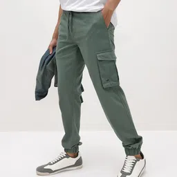 The Roadster Life Co Men Regular Jogger styled Cargos-picture-42
