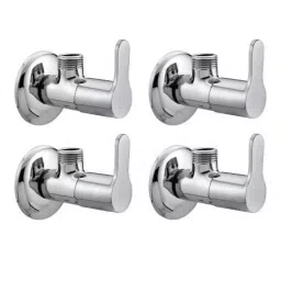 GENERIC Angle Valve Stainless Steel Chrome Finish Silver, FG1058 (Pack of 4)-19