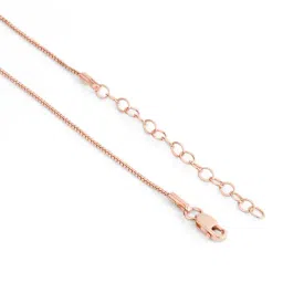Zavya Sleek Heart Rose Gold Plated Women's Necklace-image-49