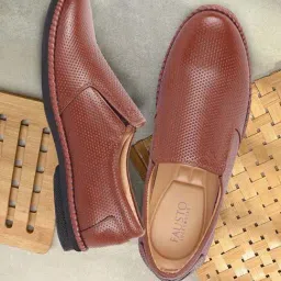 Fausto Men's Tan Casual Loafers-image-73