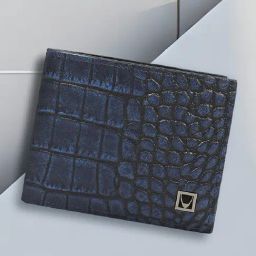 Hidesign Midnight Blue Casual Leather Bi-Fold Wallet for Men-42