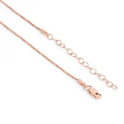 Zavya Butterfly Grace Cubic Zirconia Rose Gold Plated Women's Necklace-3