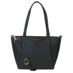 Giordano Green & Black Textured Medium Tote Handbag-25