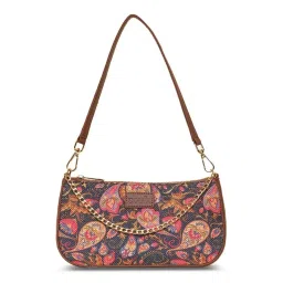 ZOUK Pink Printed Shoulder Bag image 1