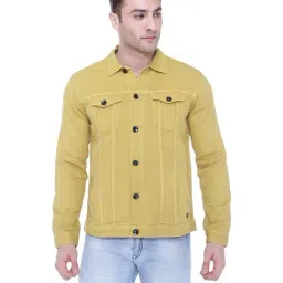 Kuons Avenue Khaki Shirt Collar Denim Jacket-picture-48