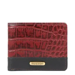 Hidesign Brown Textured Wallets for Men-image-42