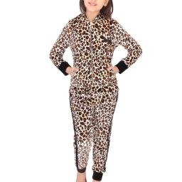 Cutecumber Kids Brown Printed Tracksuit-image-64