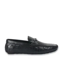 Mochi Men's Black Loafers-picture-25