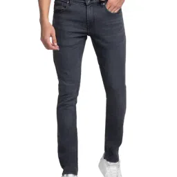 Spykar Grey Cotton Regular Fit Jeans-image-22