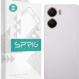 Sprig Liquid Silicone Back Cover for Vivo V29e 5G (White)-image-95