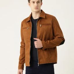 Leather Retail Brown Leather Jacket-picture-17
