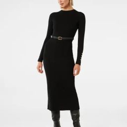 Forever New Hannah Belted Midi Knit Dress-picture-25