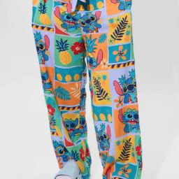 The Souled Store Girls Multicolor Cotton Printed Pants-image-8
