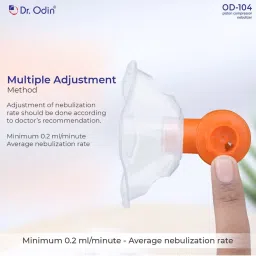 Dr. Odin OD104 Nebulizer with Piston Compressor Technology (Blue) image 3