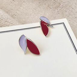 Krelin Silver-Plated Leaf Shaped Studs-picture-27