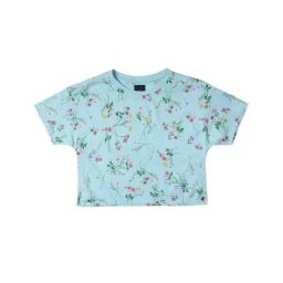 Allen Solly Junior Blue Floral Print Full Sleeves T-Shirt-image-40