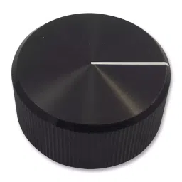 Multicomp KNOB, AL, 30MM, BLACK, 6.4MM SHAFT, KB00008-picture-44
