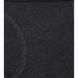 Van Heusen Regular Fit Colour Fresh Open Fly Solid Trunks - Anthra Melange image 4