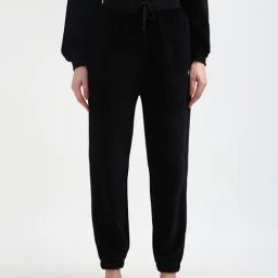 TOMMY HILFIGER Black Regular Fit Joggers-image-96