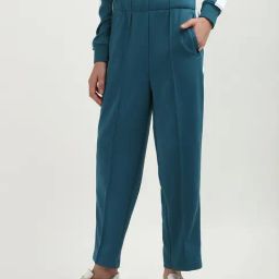 TOMMY HILFIGER Teal Regular Fit Trackpants-image-18