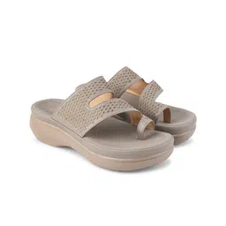 SHUZ TOUCH Embellished Platform Sandals image 4